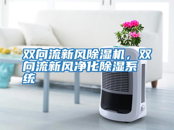 雙向流新風除濕機，雙向流新風凈化除濕系統