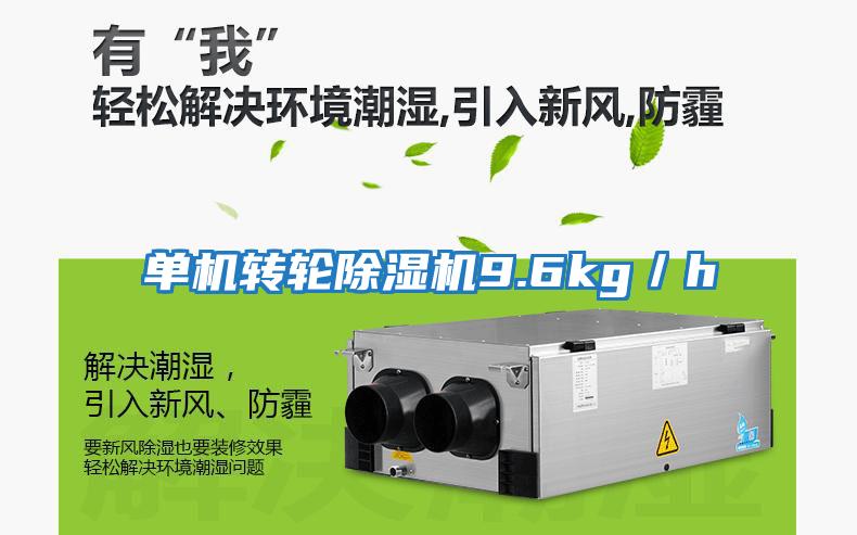 單機轉輪除濕機9.6kg／h