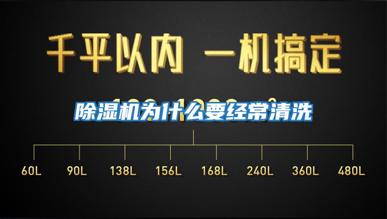 除濕機為什么要經常清洗