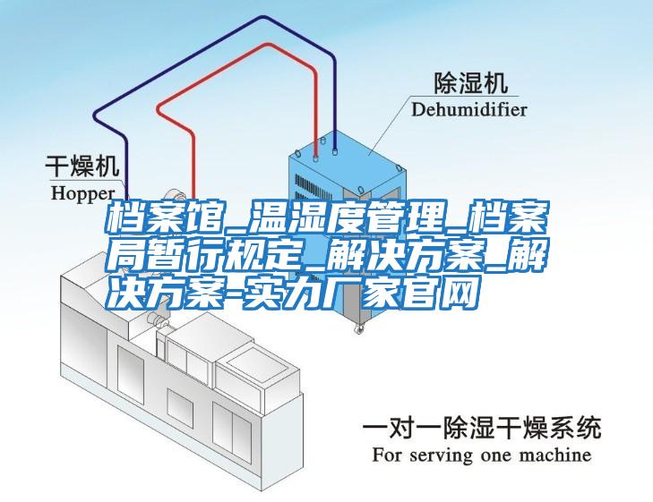 檔案館_溫濕度管理_檔案局暫行規定_解決方案_解決方案-實力廠家官網