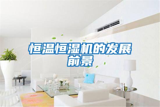恒溫恒濕機的發展前景