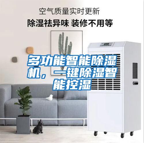 多功能智能除濕機，一鍵除濕智能控濕