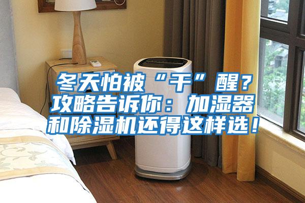 冬天怕被“干”醒?攻略告訴你:加濕器和除濕機(jī)還得這樣選!
