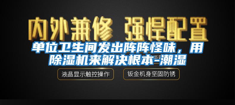 單位衛生間發出陣陣怪味，用除濕機來解決根本-潮濕