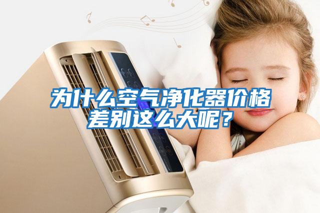 為什么空氣凈化器價格差別這么大呢?