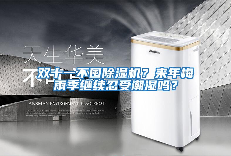 雙十一不囤除濕機?來年梅雨季繼續忍受潮濕嗎?