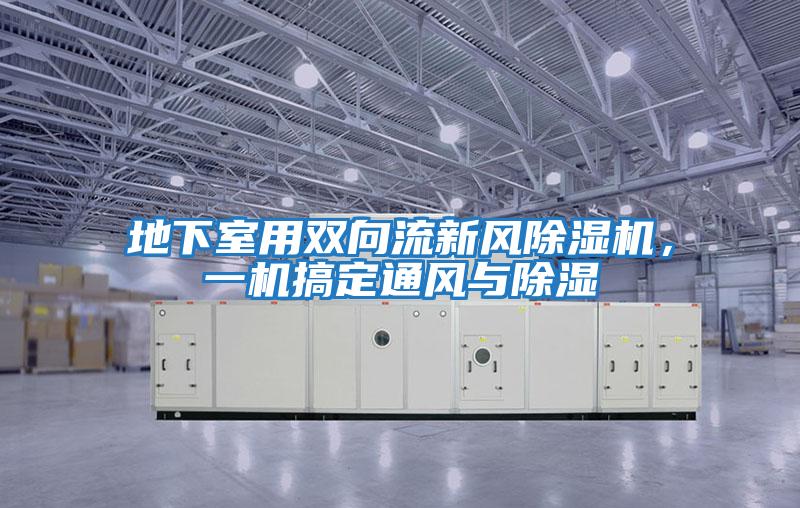 地下室用雙向流新風除濕機,一機搞定通風與除濕