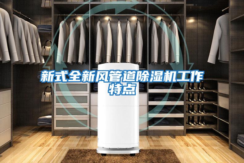 新式全新風管道除濕機工作特點