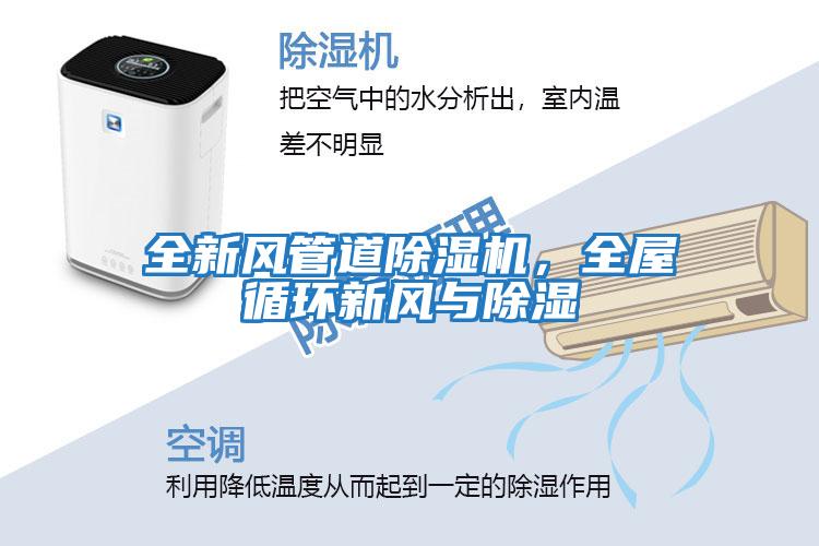 全新風(fēng)管道除濕機，全屋循環(huán)新風(fēng)與除濕