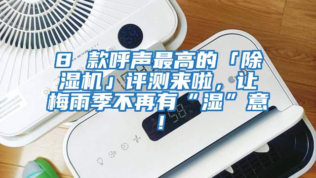 8 款呼聲最高的「除濕機」評測來啦，讓梅雨季不再有“濕”意！