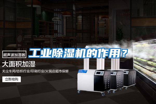 工業除濕機的作用？