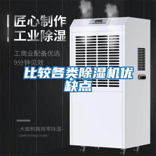 比較各類除濕機優缺點