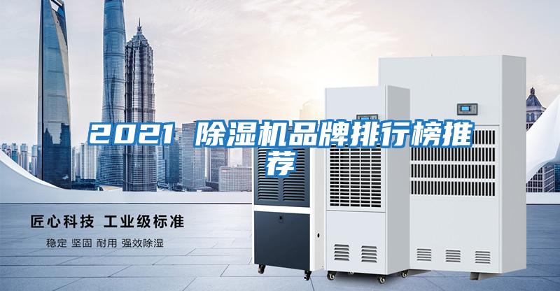 2021 除濕機品牌排行榜推薦