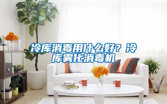 冷庫消毒用什么好?冷庫霧化消毒機