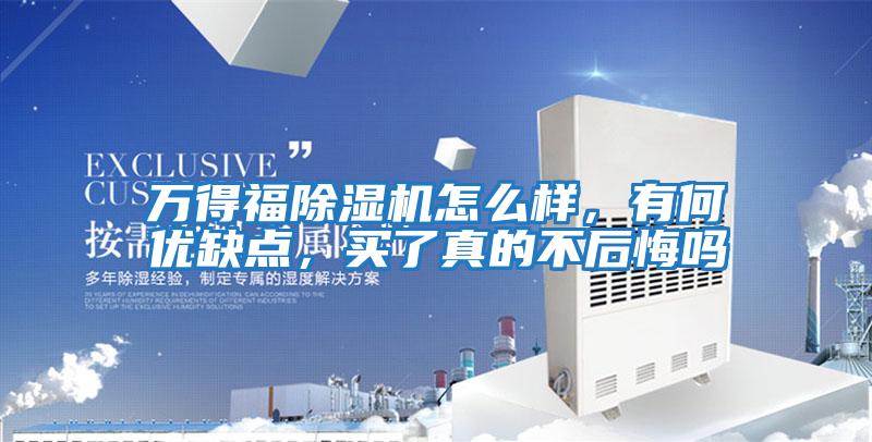 萬得福除濕機怎么樣，有何優缺點，買了真的不后悔嗎
