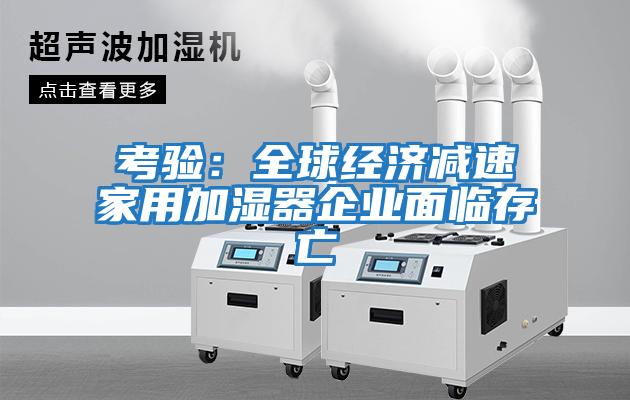考驗：全球經(jīng)濟(jì)減速家用加濕器企業(yè)面臨存亡
