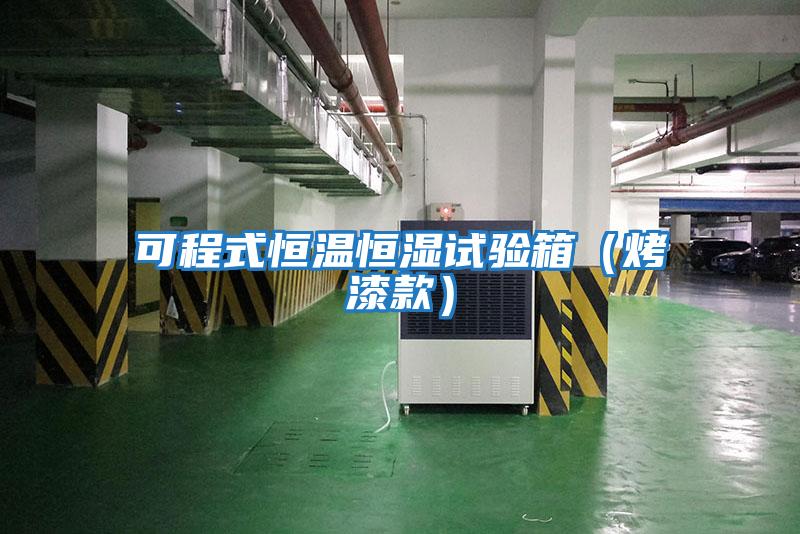 可程式恒溫恒濕試驗箱（烤漆款）