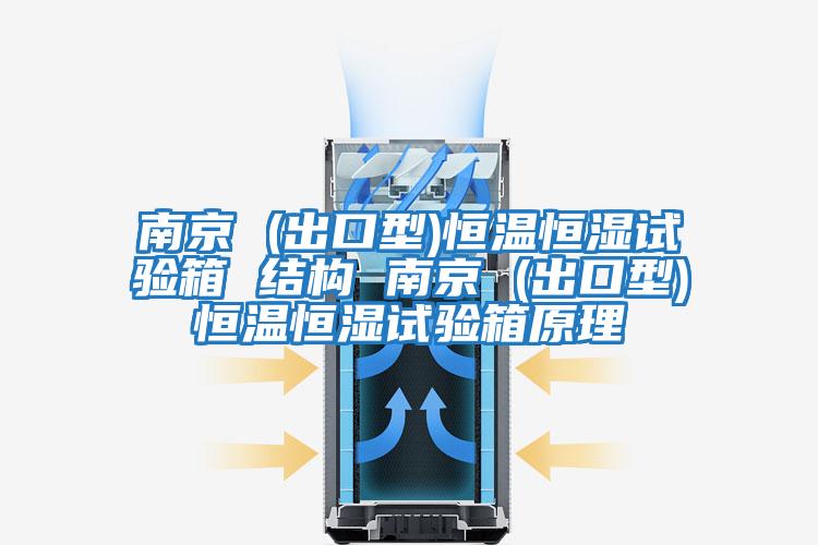 南京 (出口型)恒溫恒濕試驗箱 結(jié)構(gòu) 南京 (出口型)恒溫恒濕試驗箱原理
