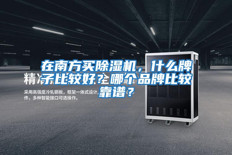 在南方買除濕機，什么牌子比較好？哪個品牌比較靠譜？