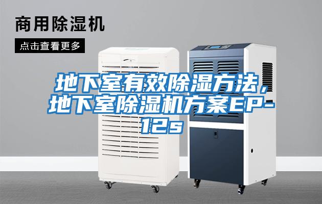 地下室有效除濕方法，地下室除濕機方案EP-12s