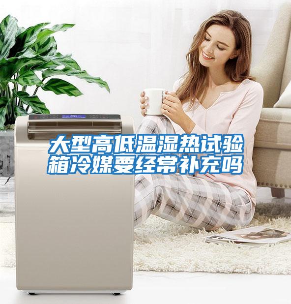 大型高低溫濕熱試驗箱冷媒要經常補充嗎