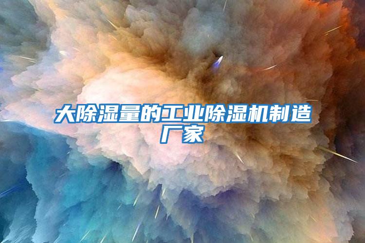 大除濕量的工業除濕機制造廠家