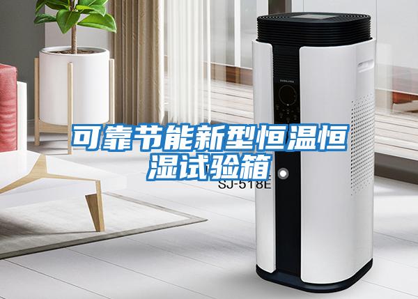 可靠節能新型恒溫恒濕試驗箱