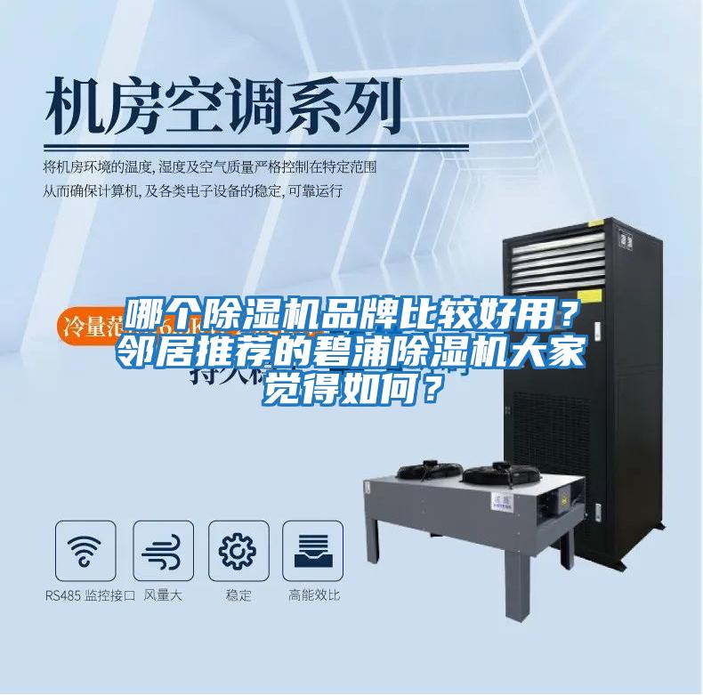 哪個除濕機品牌比較好用？鄰居推薦的碧浦除濕機大家覺得如何？