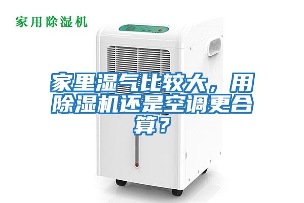家里濕氣比較大，用除濕機還是空調更合算？