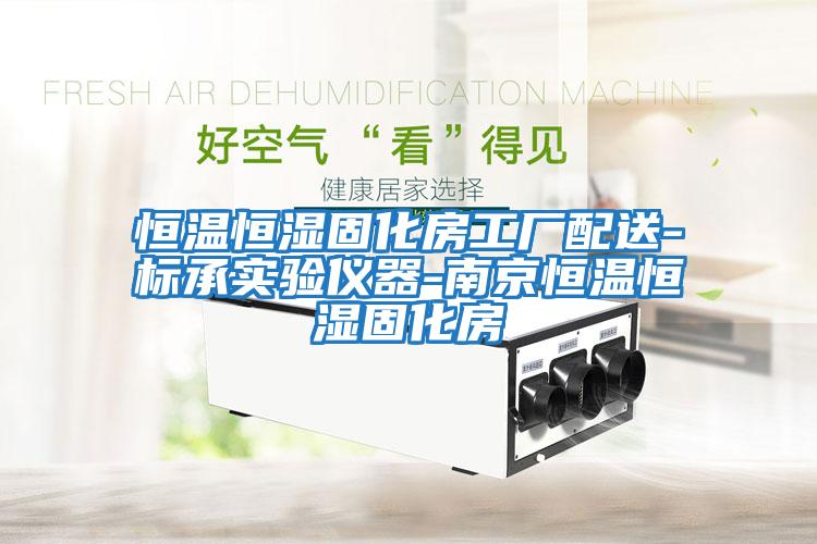 恒溫恒濕固化房工廠配送-標承實驗儀器-南京恒溫恒濕固化房