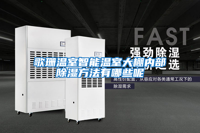 歌珊溫室智能溫室大棚內部除濕方法有哪些呢