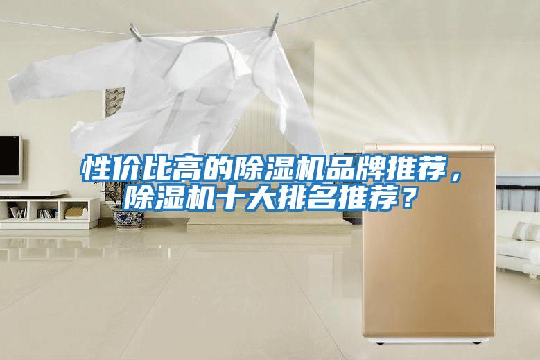 性價比高的除濕機品牌推薦，除濕機十大排名推薦？