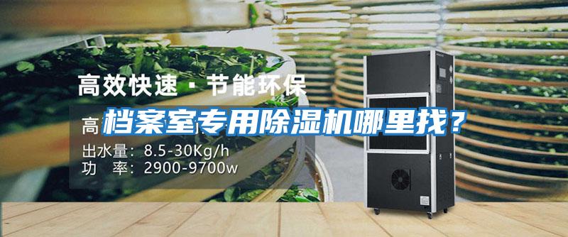 檔案室專用除濕機哪里找?