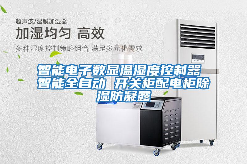 智能電子數顯溫濕度控制器 智能全自動 開關柜配電柜除濕防凝露