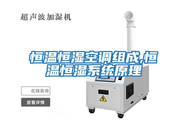 恒溫恒濕空調組成,恒溫恒濕系統原理