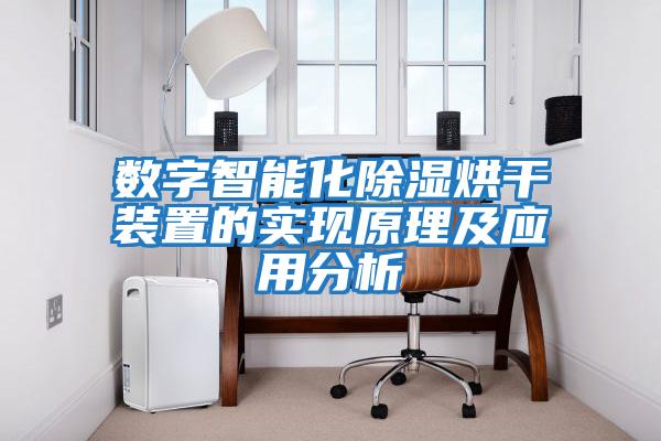 數字智能化除濕烘干裝置的實現原理及應用分析