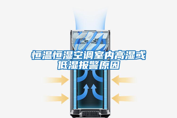 恒溫恒濕空調室內高濕或低濕報警原因
