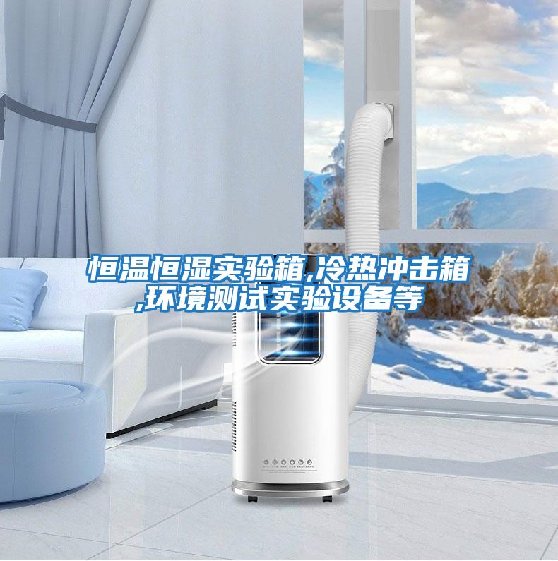 恒溫恒濕實驗箱,冷熱沖擊箱,環境測試實驗設備等