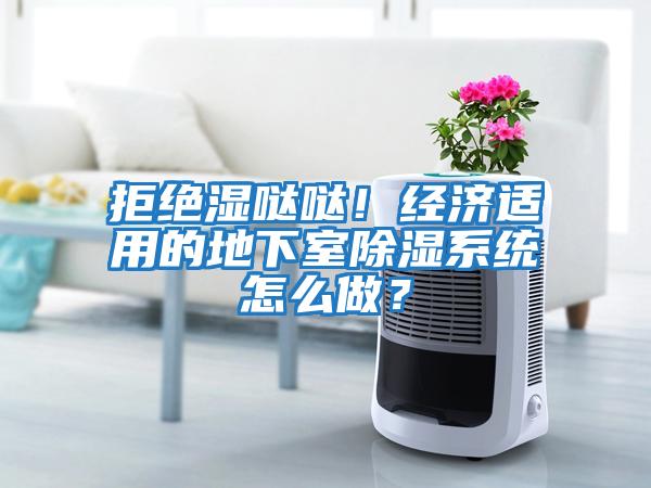 拒絕濕噠噠！經(jīng)濟(jì)適用的地下室除濕系統(tǒng)怎么做？