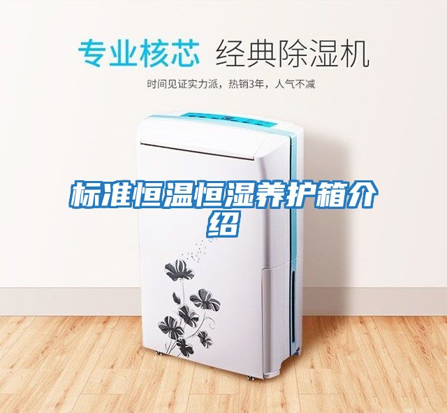 標準恒溫恒濕養護箱介紹