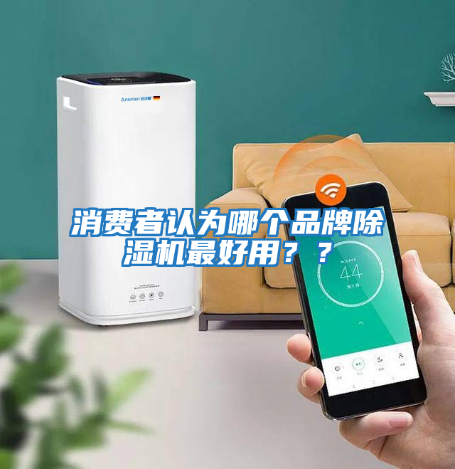 消費者認為哪個品牌除濕機最好用??