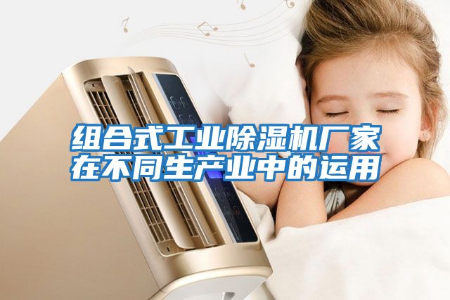 組合式工業除濕機廠家在不同生產業中的運用