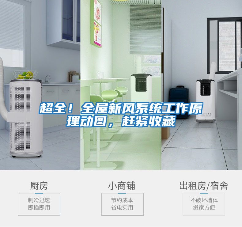 超全！全屋新風系統(tǒng)工作原理動圖，趕緊收藏