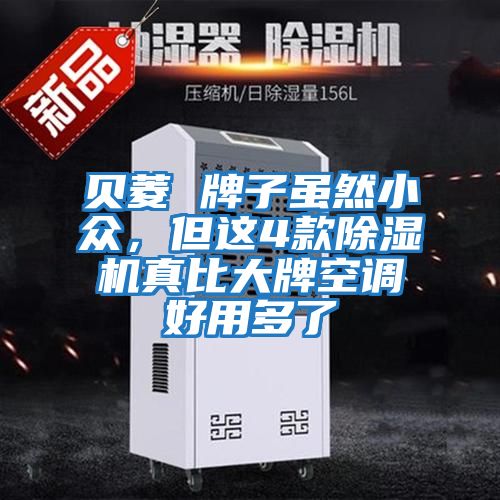 貝菱 牌子雖然小眾,但這4款除濕機真比大牌空調好用多了