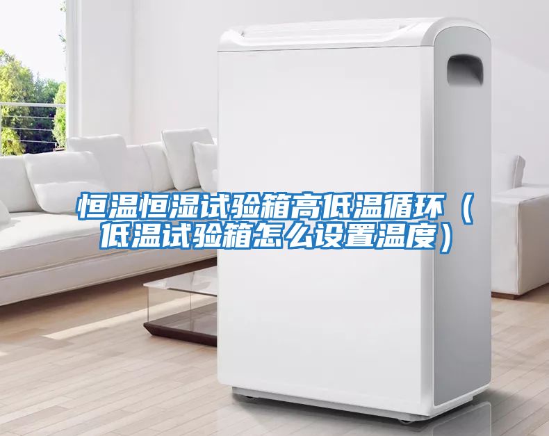 恒溫恒濕試驗箱高低溫循環（低溫試驗箱怎么設置溫度）