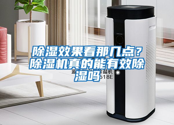 除濕效果看那幾點？除濕機真的能有效除濕嗎