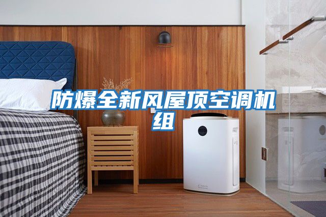 防爆全新風屋頂空調機組