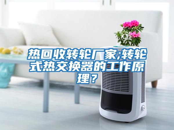 熱回收轉輪廠家;轉輪式熱交換器的工作原理？