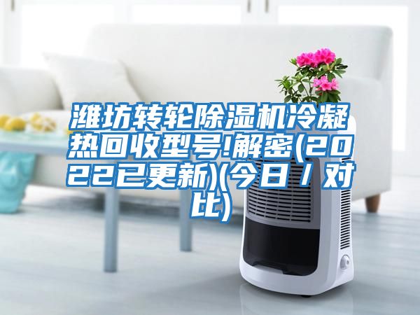 濰坊轉輪除濕機冷凝熱回收型號!解密(2022已更新)(今日／對比)