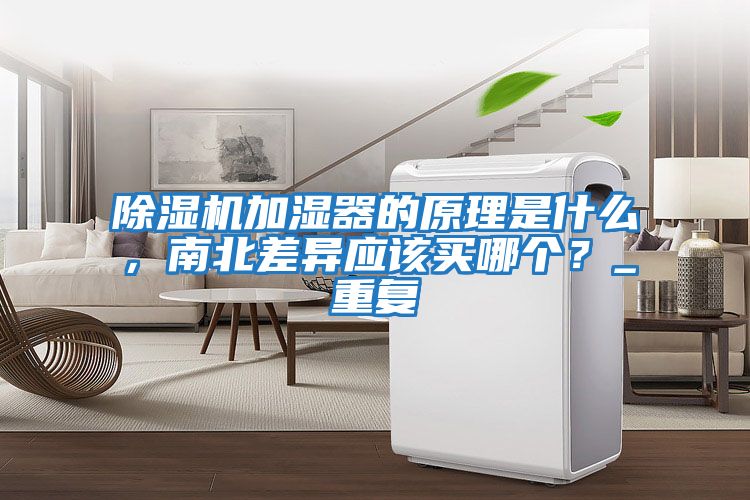 除濕機(jī)加濕器的原理是什么，南北差異應(yīng)該買哪個？_重復(fù)